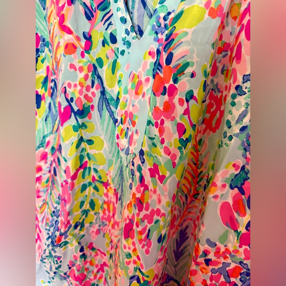 Lilly Pulitzer Martinique top in catch the wave - Picture 4 of 4
